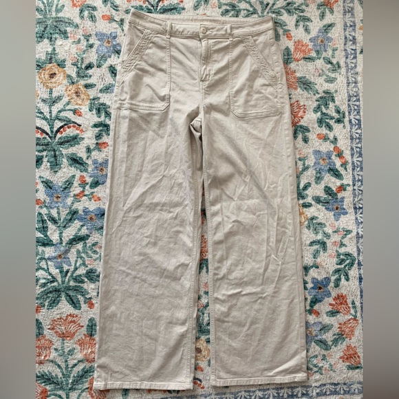 American Eagle Outfitters Pants - American Eagle Dreamy Drape Stretch Super High-Waisted Baggy Wide-Leg Pant